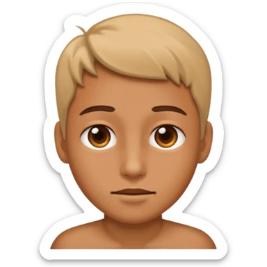 joinha para baixo na pelve sticker