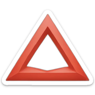 delta symbol sticker