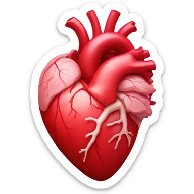 human HEART sticker