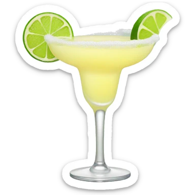 Drinking margaritas  sticker