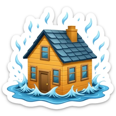 flooding  sticker