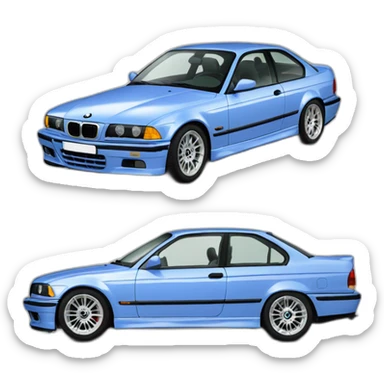 bmw e36 sticker