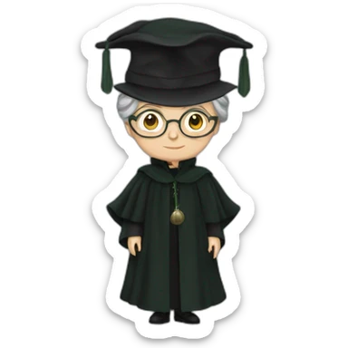 Minerva McGonagall sticker