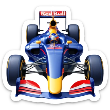 formula one redbull sticker
