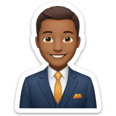 public official/politician/bureaucrat (african descent)  sticker