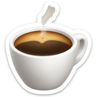 Espresso coffeee sticker