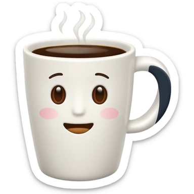 Empty Coffee Cup sticker