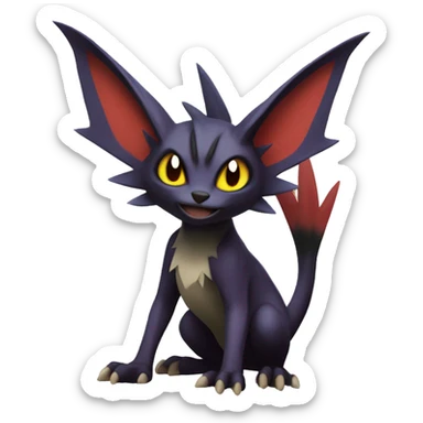 Noivern-Litten-Zorua full body sticker