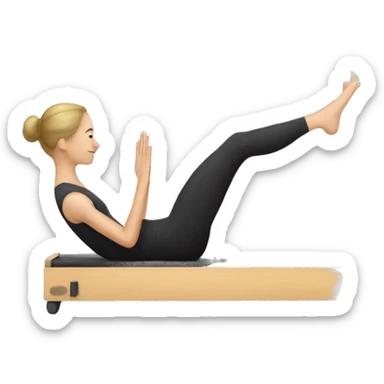 Reformer Pilates sticker