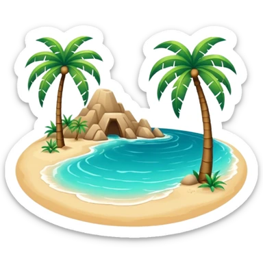 island 🏝️ sticker