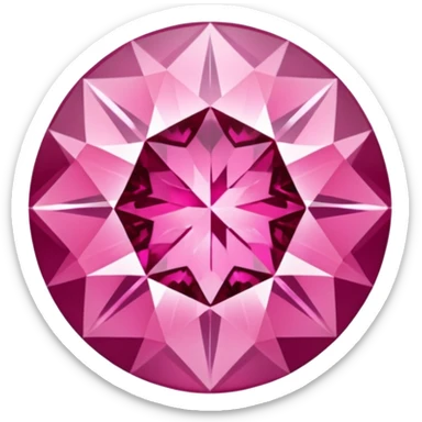 pink diamond sticker