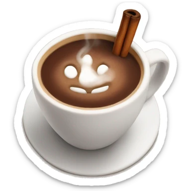 Hot coco sticker