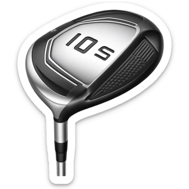 Driver golf club sticker