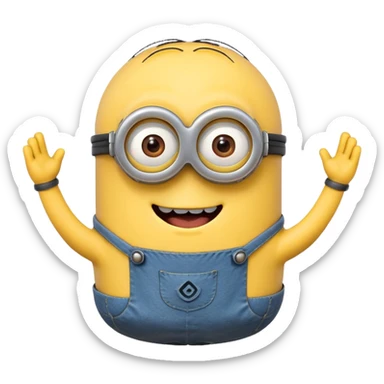 Un minion sticker