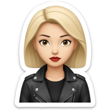 woman thief chic sticker