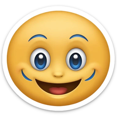 Wolt mascot as emoji sticker