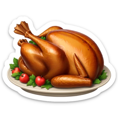 roast turkey sticker
