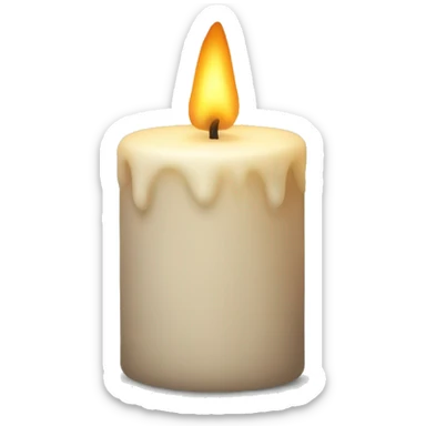Candle sticker