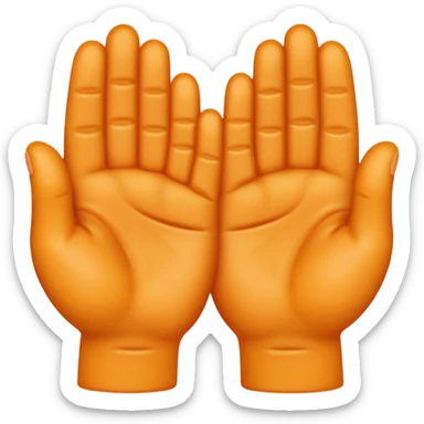 Make me emoji that is rubbing hands like fly sticker