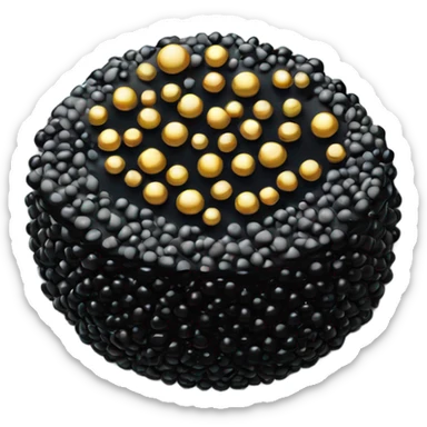 giant plate of caviar  sticker