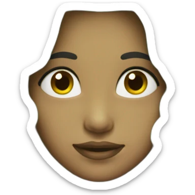 hair coloring green sticker