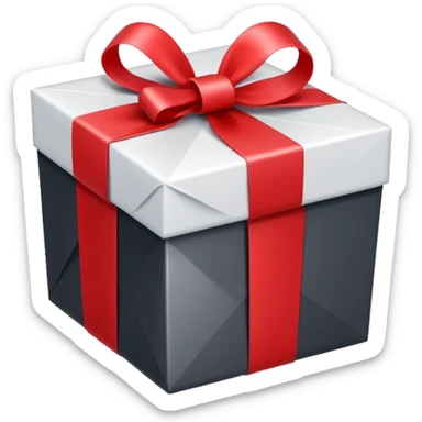 dimond gift box sticker