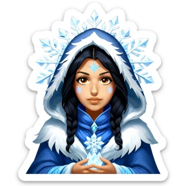 Frost Wizard sticker