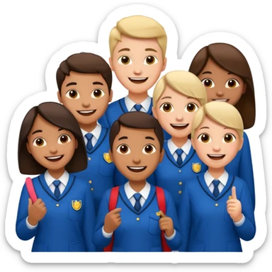 School uniforms sticker