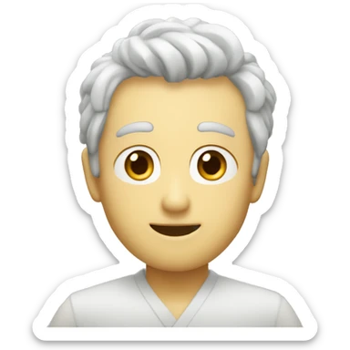 saturo gojo qui sourit sticker