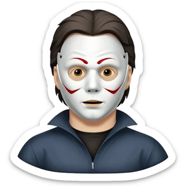 michael myers sticker