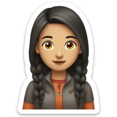 armenian girl sticker