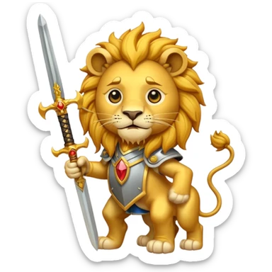 🇮🇷+🦁⚔️☀️ sticker