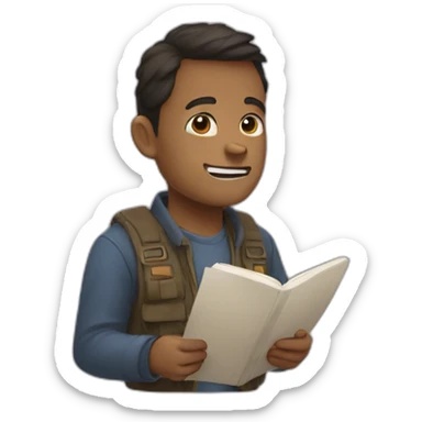 If you read this, type boo sticker