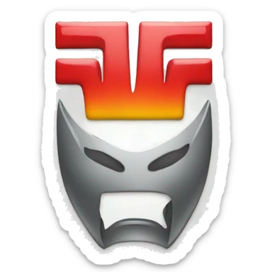 ferrai logo sticker
