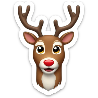 Rudolph sticker