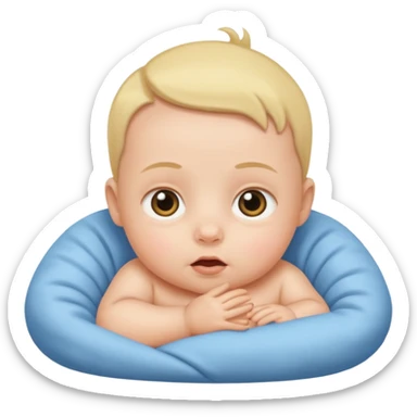 Baby wide awake sticker