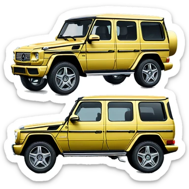 Mercedes G wagon  sticker