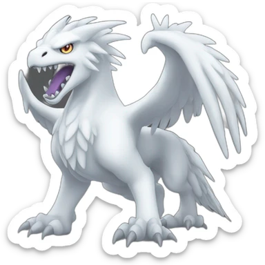 Reshiram  sticker
