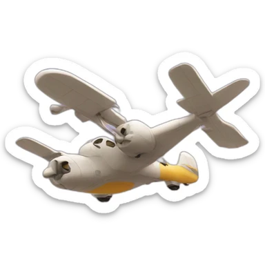 Nt flying everywhere sticker