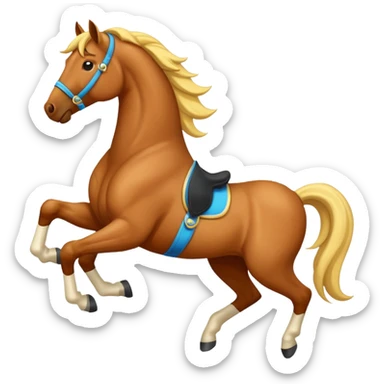 Make a horse is dancing  sticker