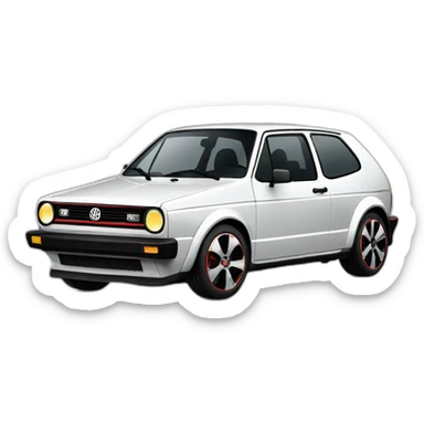 volkswagen gti sticker