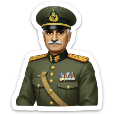 Mohammad reza shah sticker