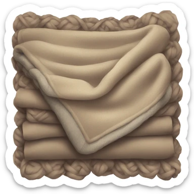 Cozy blanket sticker