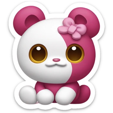 my melody with lotso sticker