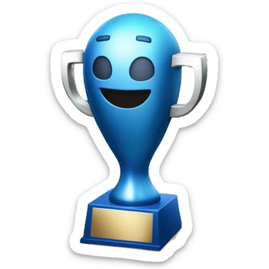 blue platinum ps5 trophy sticker