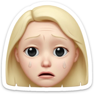 🥺😔 pero 3 D sticker