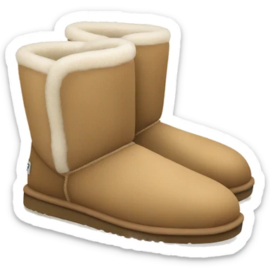 Ugg slippers  sticker