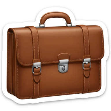 briefcase representing business sticker