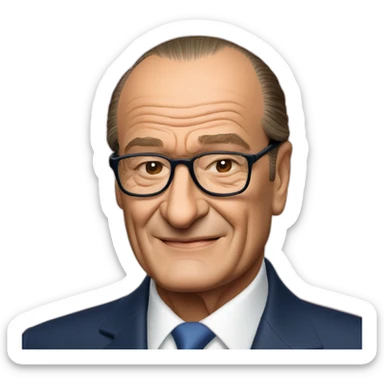 Jacques Chirac sticker