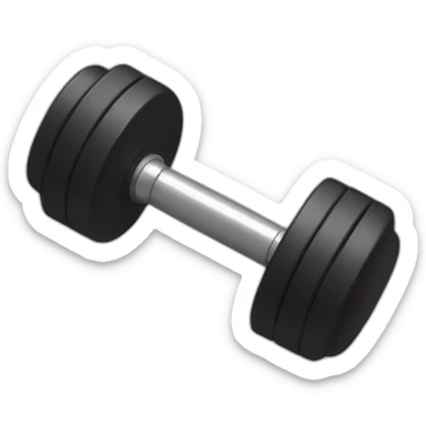 dumbbells sticker